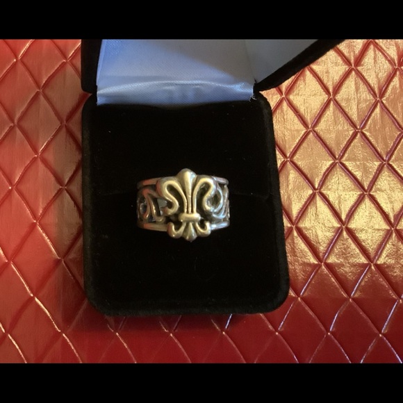 Jewelry - Sterling silver Fleur De Lis ring. Sz. 7